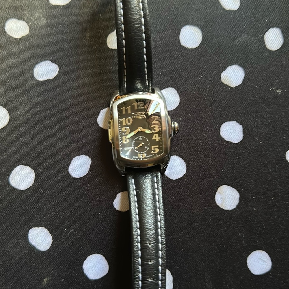 Invicta Black Baby Lupa Watch